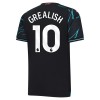 Officiële Voetbalshirt + Korte Broek Manchester City Grealish 10 Derde 2023-24 - Kids